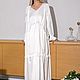  linen snow-white dress (boudoir/for photo shoots), Dresses, Rostov-on-Don,  Фото №1