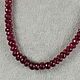Silver925pr.Chic beads made of red ruby spinel. Beads2. naturalkavni. My Livemaster. Фото №5