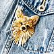Brooch ' Chihuahua», Brooches, Moscow,  Фото №1