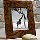 Photo frame brown, Photo frames, Moscow,  Фото №1