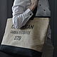 Order Shopping bag made of burlap. Sтарый Gород. Livemaster. . Shopper Фото №3