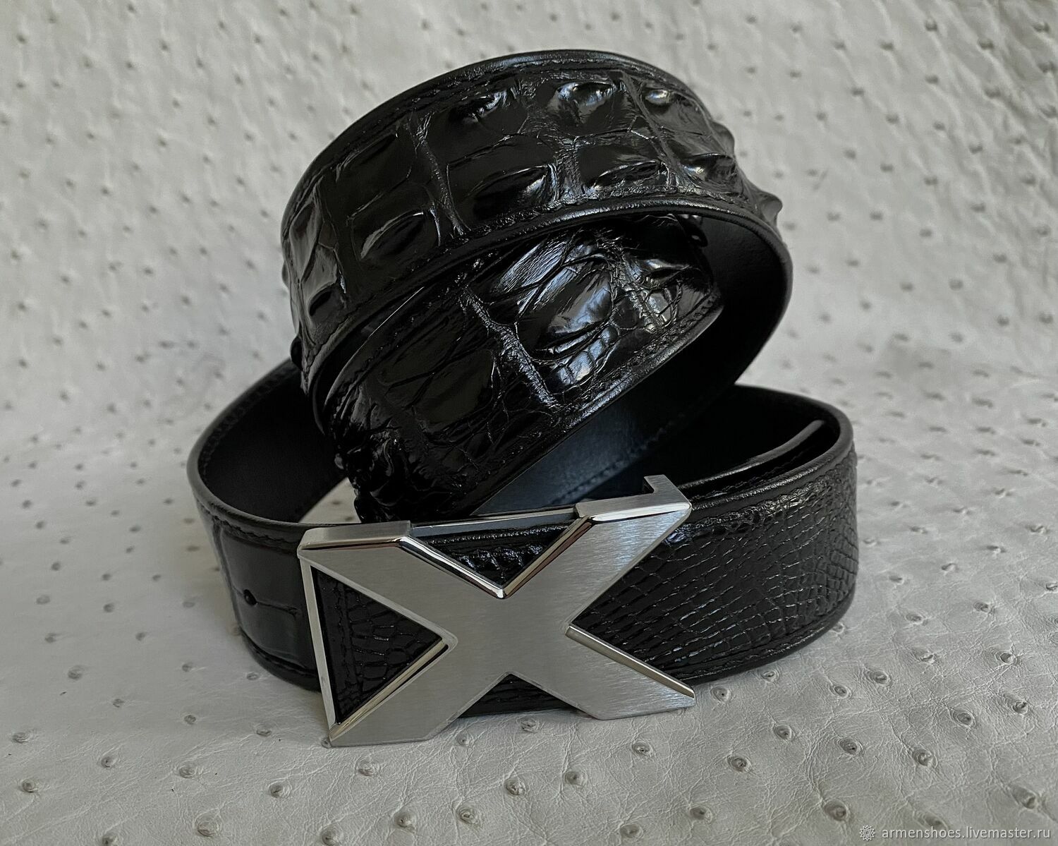 Купить В Москве Мужской Ремень Крокодил Оригинал