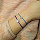 Peace Dove Bracelet, 925 silver. Bracelet thread. Amorem. Online shopping on My Livemaster.  Фото №2