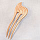 Order Hair clip made of wood 'dune' (maple). OakForest Wooden Jewelry. Livemaster. . Hairpins Фото №3