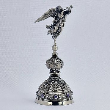 Колокольчик "Вестник" (бронза). Золото Гуру. Подарки и сувениры ручной работы - Ярмарка Мастеров Подарки и сувениры ручной работы. Ярмарка Мастеров - ручная работа Колокольчик "Вестник" (бронза). Handmade.