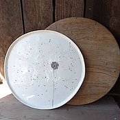 Посуда handmade. Livemaster - original item Plate 37 cm. Handmade.