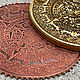 Mayan calendar stamp for embossing, Leather Tools, St. Petersburg,  Фото №1