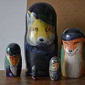 Русский стиль handmade. Livemaster - original item Dolls: Fox. Handmade.