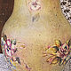 Крынка Заброшенный сад. Утварь. Ольга vintage decor & batik. Ярмарка Мастеров.  Фото №4