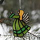 Interior pendant 'angel'. Stained glass. Julivani. Online shopping on My Livemaster.  Фото №2