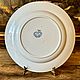 Винтаж: Блюдо Sarreguemines Flore. Диаметр 31,5 см. Фаянс. Тарелки винтажные. Decor de table. Интернет-магазин Ярмарка Мастеров.  Фото №2