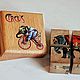Заказать Кубики с картинками Цирк. Экоигрушки (ourwoodentoys). Ярмарка Мастеров. . Кубики и книжки Фото №3