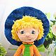  Незнайка. Вязаная кукла. Амигуруми куклы и игрушки. Елена (vsyo-v-dom). Интернет-магазин Ярмарка Мастеров.  Фото №2