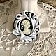 Brooch CAMEO. Brooches. shalet. Online shopping on My Livemaster.  Фото №2