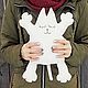Маленькая игрушка кот. Мягкие игрушки. FoxAnna Игрушки-подушки от Анны. Интернет-магазин Ярмарка Мастеров.  Фото №2