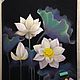 Order Lotus pastel painting flowers white. Ирина Димчева. Livemaster. . Pictures Фото №3