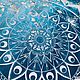 Order Mandala painting 'Depth of soul' canvas d50h2cm Handmade. ommandalaom. Livemaster. . Esoteric Mandala Фото №3