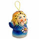 Ceramic bell 'Angel with flower'. Bells. aboka. Online shopping on My Livemaster.  Фото №2