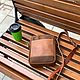 Заказать Сумка-мессенджер «Autumn Breeze”. VIKING LEATHER CRAFT. Ярмарка Мастеров. . Мужская сумка Фото №3