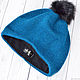 Knitted hat women's Snood set ' on the Crest of the Wave'. Headwear Sets. Natalie Wool -Art. My Livemaster. Фото №6
