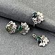 Серьги с опалами 1,61 ct. Серьги классические. AMG. Ярмарка Мастеров.  Фото №5