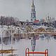 Акварель  Весенняя вода!, Картины, Шуя,  Фото №1
