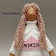 Тильда принцесса - текстильная кукла. Куклы Тильда. Textil-KUKLA  куклы и игрушки. Ярмарка Мастеров.  Фото №4
