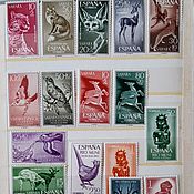 Винтаж handmade. Livemaster - original item Vintage stamps: postage stamps. Colonies. Handmade.