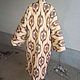 Quilted ikat kaftan. Uzbek chapan. boho coat. SCH017. Coats. businka34. Online shopping on My Livemaster.  Фото №2