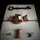 Arthur and the horse, 9 cm, Teddy Bears, Ufa,  Фото №1