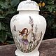 Винтаж: Ваза/чайница Lavender Fairy от Border Fine Art. Вазы винтажные. Убранство спальни         Larisa. Интернет-магазин Ярмарка Мастеров.  Фото №2