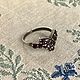 Заказать Винтаж: Кольцо с гранатами. Чехия. Vintage Treasures. Ярмарка Мастеров. . Кольца винтажные Фото №3