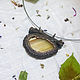 Copper agate pendant and birch branch. Pendant. Ural Jeweler (artelVogul). Online shopping on My Livemaster.  Фото №2
