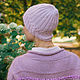 Шапка "Лаванда". Шапки. blossom_yarn. Ярмарка Мастеров.  Фото №5