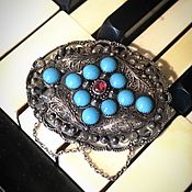 Винтаж handmade. Livemaster - original item To the music of Schroeder. Victorian brooch.. Handmade.