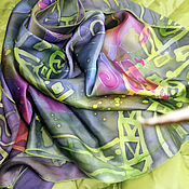 Платье батик  "Джоконда"