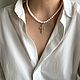 Чокер из жемчуга и серебра. Бусы из жемчуга и серебра. Чокер. 4NADYA Jewelry. Ярмарка Мастеров.  Фото №14