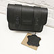 Order Bag for strap (borsetta) black leather. roman-bushuev (bags-bush). Livemaster. . Classic Bag Фото №3