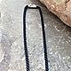 Nylon cord with silver lock 4 mm. Chain. veseliy-viking. My Livemaster. Фото №4