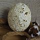   Резное страусинное яйцо. Элементы интерьера. JuniperWoodcarving (woodjuniper). Ярмарка Мастеров.  Фото №5