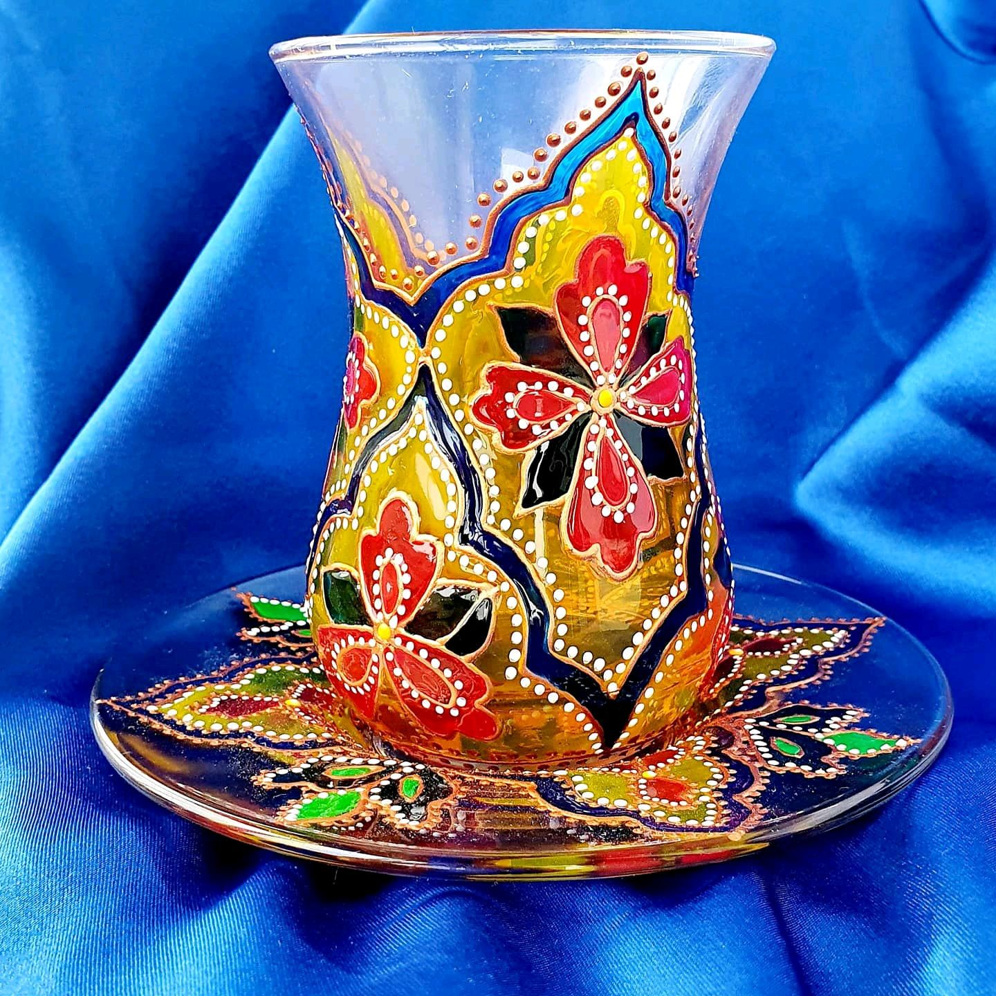Азербайджанский стакан для чая