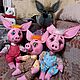 The three little pigs and the Wolf. Tablet theater dolls. Puppet show. teatr.tati. My Livemaster. Фото №5