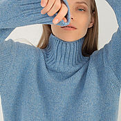 Одежда handmade. Livemaster - original item Jerseys: AKUN sweater made of 100% merino wool. Handmade.