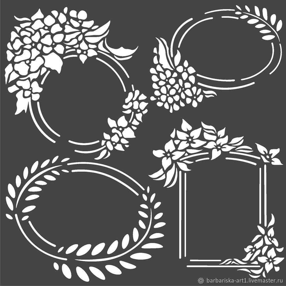 Трафарет Labels от Stamperia 18х18 см купить в интернет-магазине ...