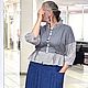 Заказать Жакет льняной Серый. Татьяна Тябут (bohospb). Ярмарка Мастеров. . Жакеты Фото №3