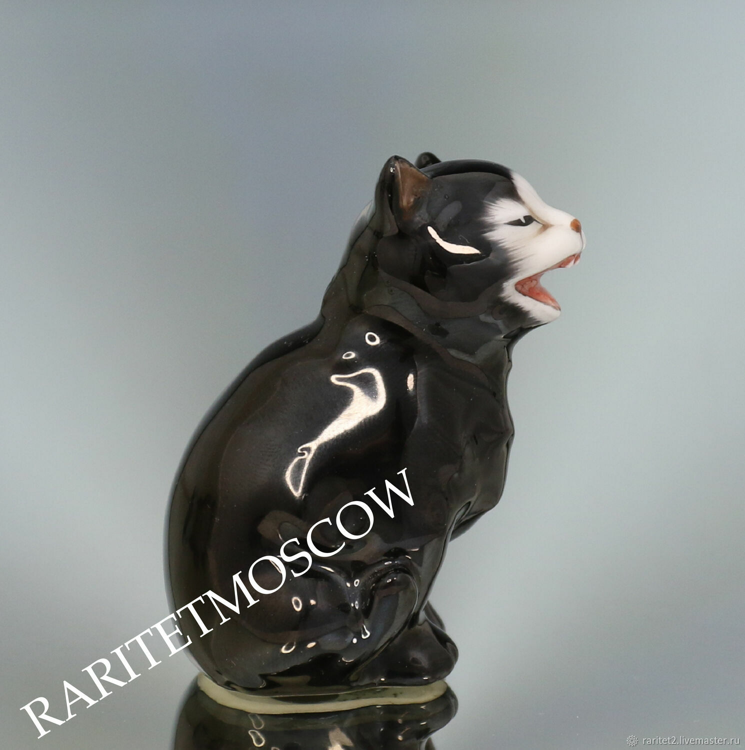 Винтаж: Кот кошка статуэтка фарфор Royal Doulton Lucky Англия 54 купить ...