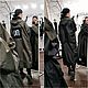 плащ унисекс оверсайз двусторонний #019byshevtsova. Плащи. SHEVTSOVA design | Одежда Говорит. Ярмарка Мастеров.  Фото №5