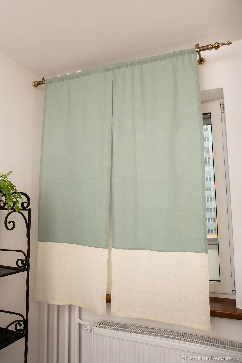 Японские шторы-панели: фото в интерьере квартиры, материалы и уход