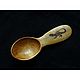 Camping spoon made of alder with a 'Lizard' pattern', Spoons, Shumerlya,  Фото №1