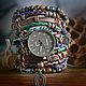BOHO stone wristwatch 'Good Luck Time', Watches, Moscow,  Фото №1